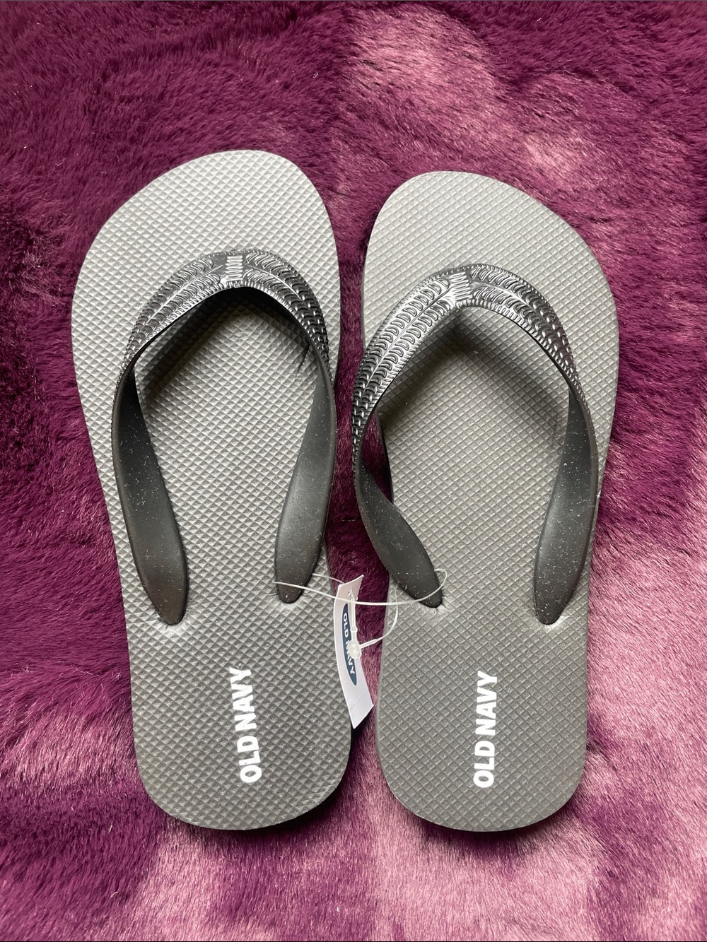 BNWT Black Flip Flops
